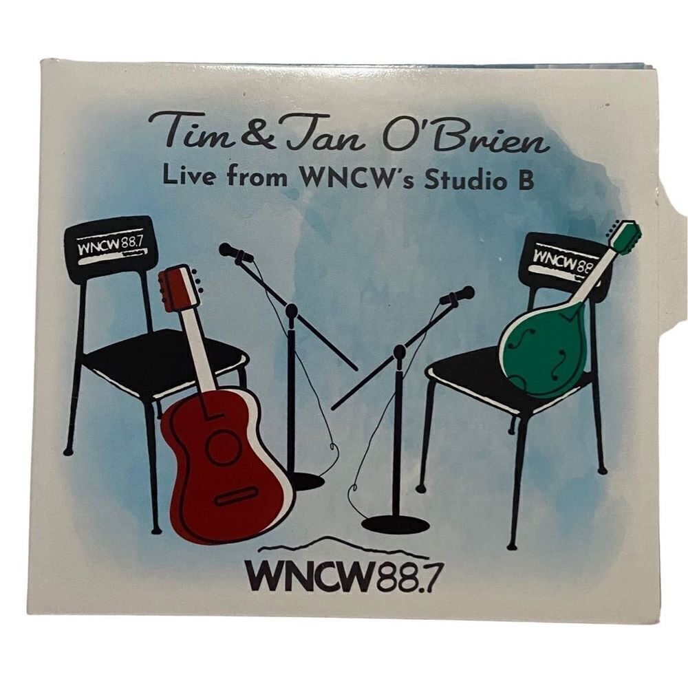 Tim & Jan O'Brien Live from WNCW's Studio B" ( CD, 2022) Digipak